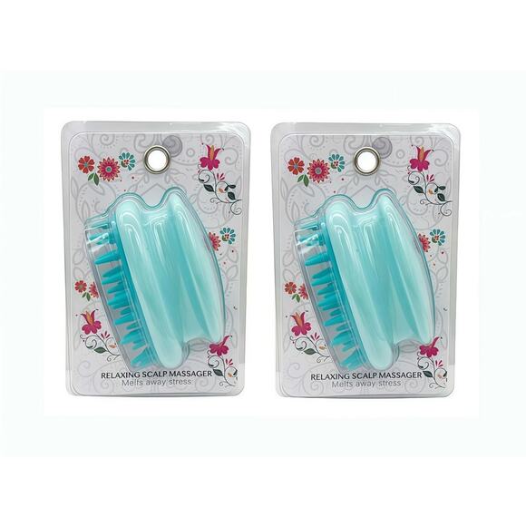 Scalp Massager with Ergonomic Handle 2 Pack - Picture 1 of 2